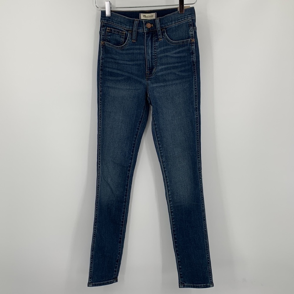 Madewell Roadtripper 10" skinny jeans denim ankle high rise women new 23